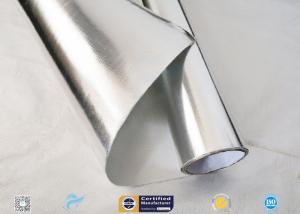 China Thermal Insulation Aluminium Foil Singled Side Woven Fiberglass Fabric wholesale