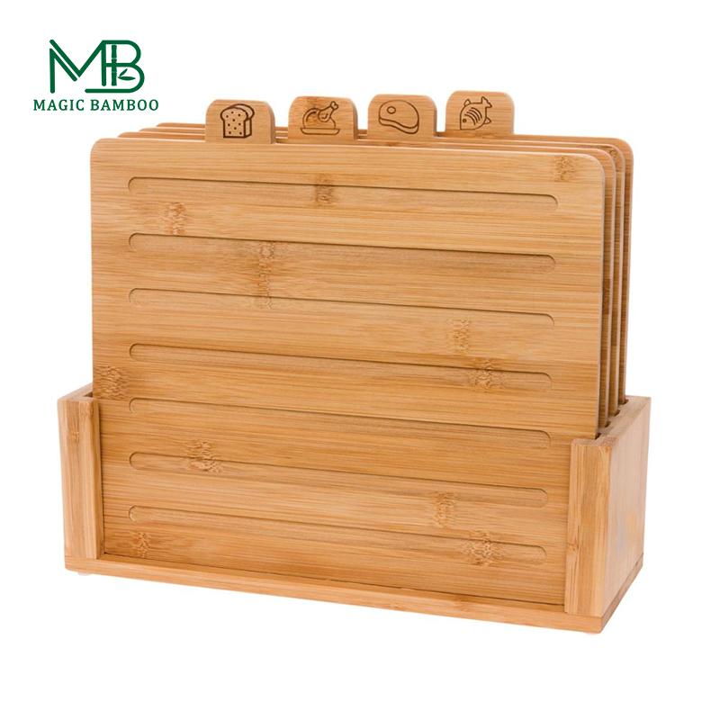 Bamboo Cutting Board with Customized Box Affordable and Eco-Friendly Material