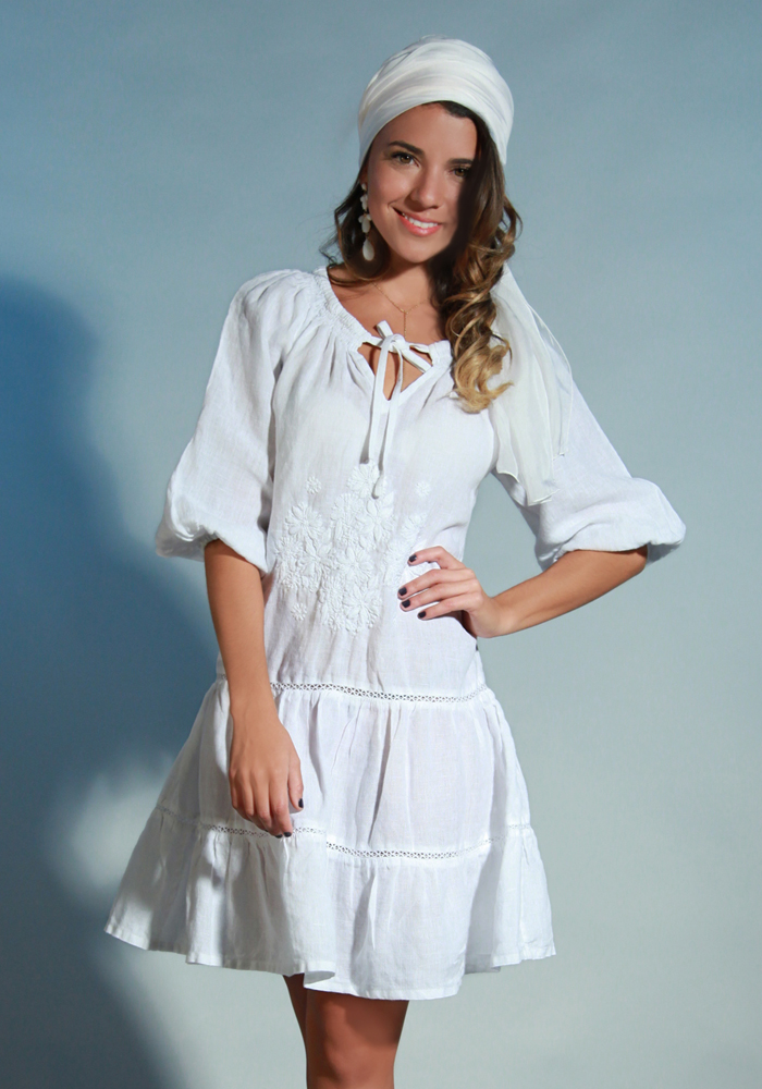 2018 Summer women off shoulder white dress