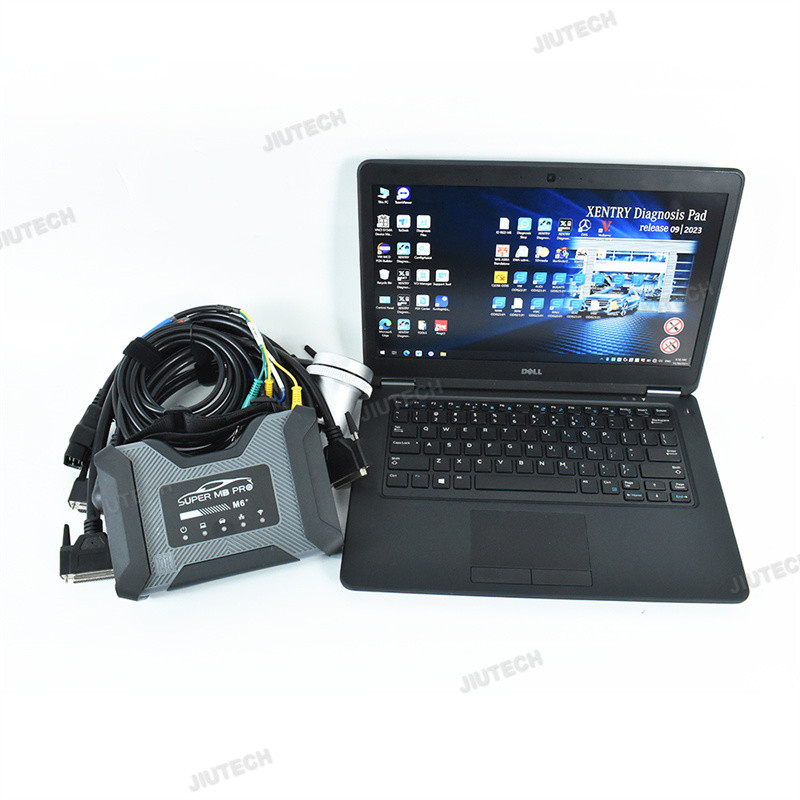 Ready to use laptop+DoIP VCI SUPER MB PRO M6 WiFi Professional Dealer Diagnostic Tool for BENZ Cars Trucks Full Fun