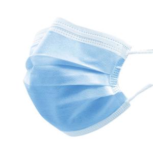 China Blue White Dental Disposable Surgical Face Mask With Adjustable Nose Piece wholesale