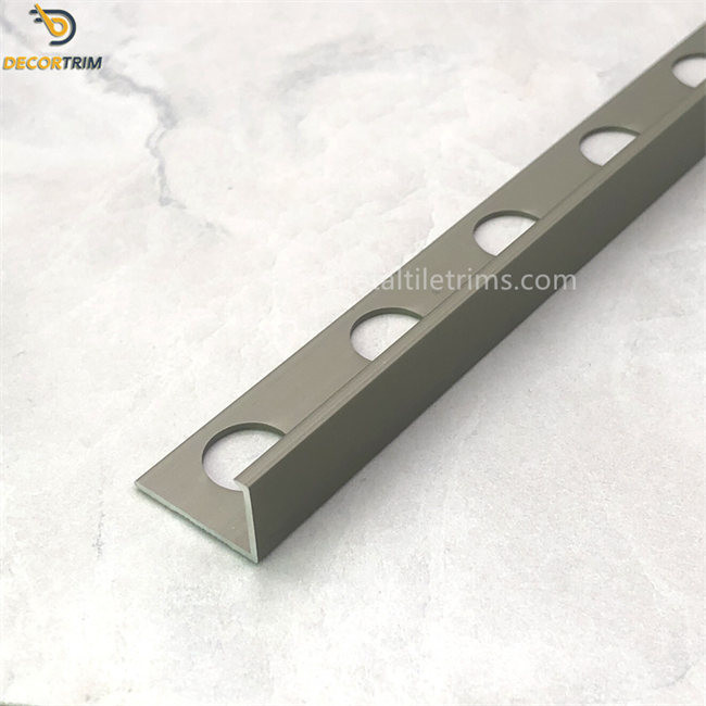 Edge Trim Outside For Aluminium Tile Trim Cabinet Floor Decoration