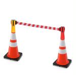 Plastic Retractable Belt Suppliers Traffic Construction Barrier Safety Cone Belt