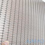 Antique Copper Architectural Mesh Woven Metal SS201 Stainless Steel 3x6