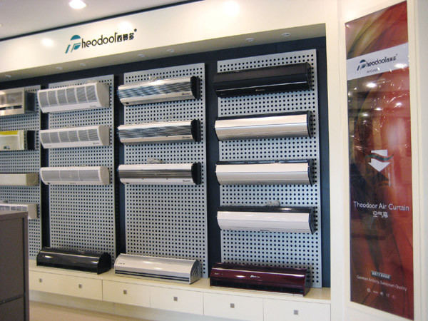 2024Fire Resistance Electric Air Curtain For Restaurants / Freezer Air Curtains Door