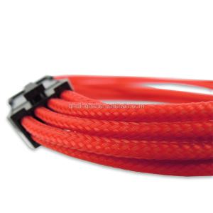 China Sleeved Male to Female 8 Pin PCIE Extention Cable wholesale