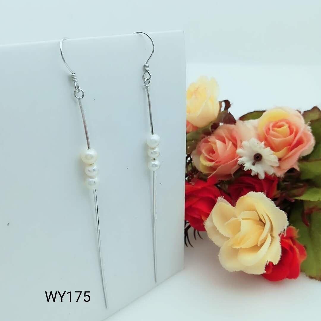 2018 New latest design of pearl earrings fashion pearl earrings YW188
