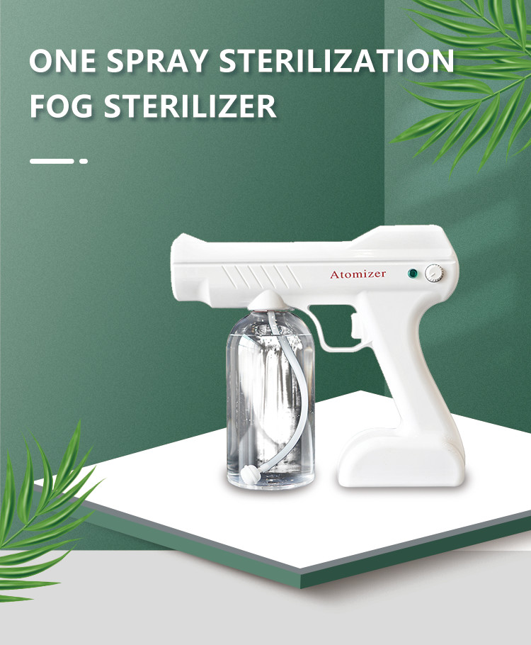 Five Colors Disinfection Spray Gun Multi Gear For Control Fast And Safe Charging
