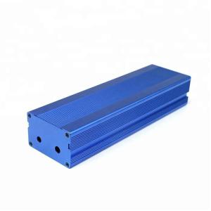 China ISO 9001 Colour Anodized Aluminum Heat Sink Parts CNC Machining wholesale