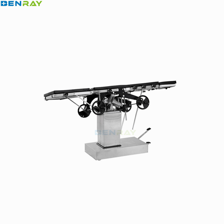 Versatile Multi Function Universal Manual Operating Table Surgical Table