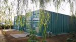 external surface container 20GP FRP inside Compact Integrated sewage treatment