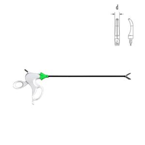 China 330mm Disposable Laparoscopic Scissors Stainless Steel Shaft Grasper wholesale