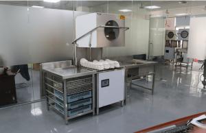 China HZ-60AS Stainless Steel Conveyor Commercial Dishwasher Hood Type CE wholesale