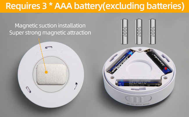 Smiling Face Intelligent Induction LED Night Light Magnetic Suction Wireless