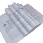 300gsm Coated Gloss Writing and Printing Paper 100% Virgin Pulp Raw Material
