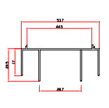 CNC Machining High Security Aluminium Alloy Door And Window