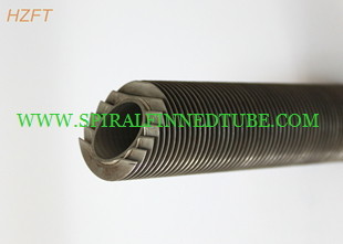 Fertilizer Industry Steel Welded Finned Tube for Heat Exchangers with 316L / Titanium