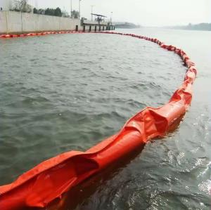 China Silt Curtain Pvc Floating Silt Curtain Containment Boom Eco Friendly Oil Spilling Boom wholesale
