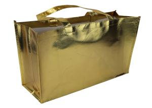 China Metallic Non Woven Gift Bags , Laminated Non Woven Polypropylene Bags Fashonable wholesale
