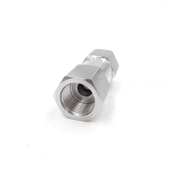 304/316 Stainless Steel Female Thread High Pressure Check Valve for Water Pipe