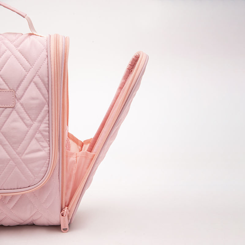 Pink Makeup Bag crafted with high-quality materials and a focus on functionality. These bags are perfect for organizing your makeup and skincare
