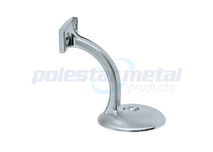 Residential Satin Nickel Door Hardware Zinc Die - Cast Heavy Duty Handrail Bracket