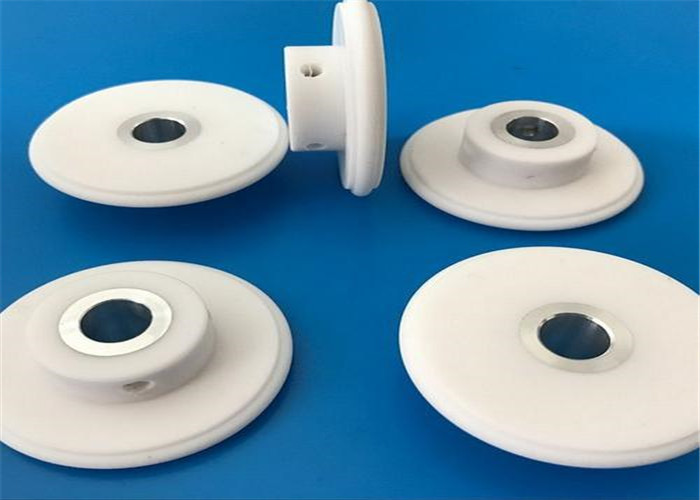 Low Volume CNC Lathe Plastic Molded Parts / Machined Custom Plastic Parts Anodizing Surface