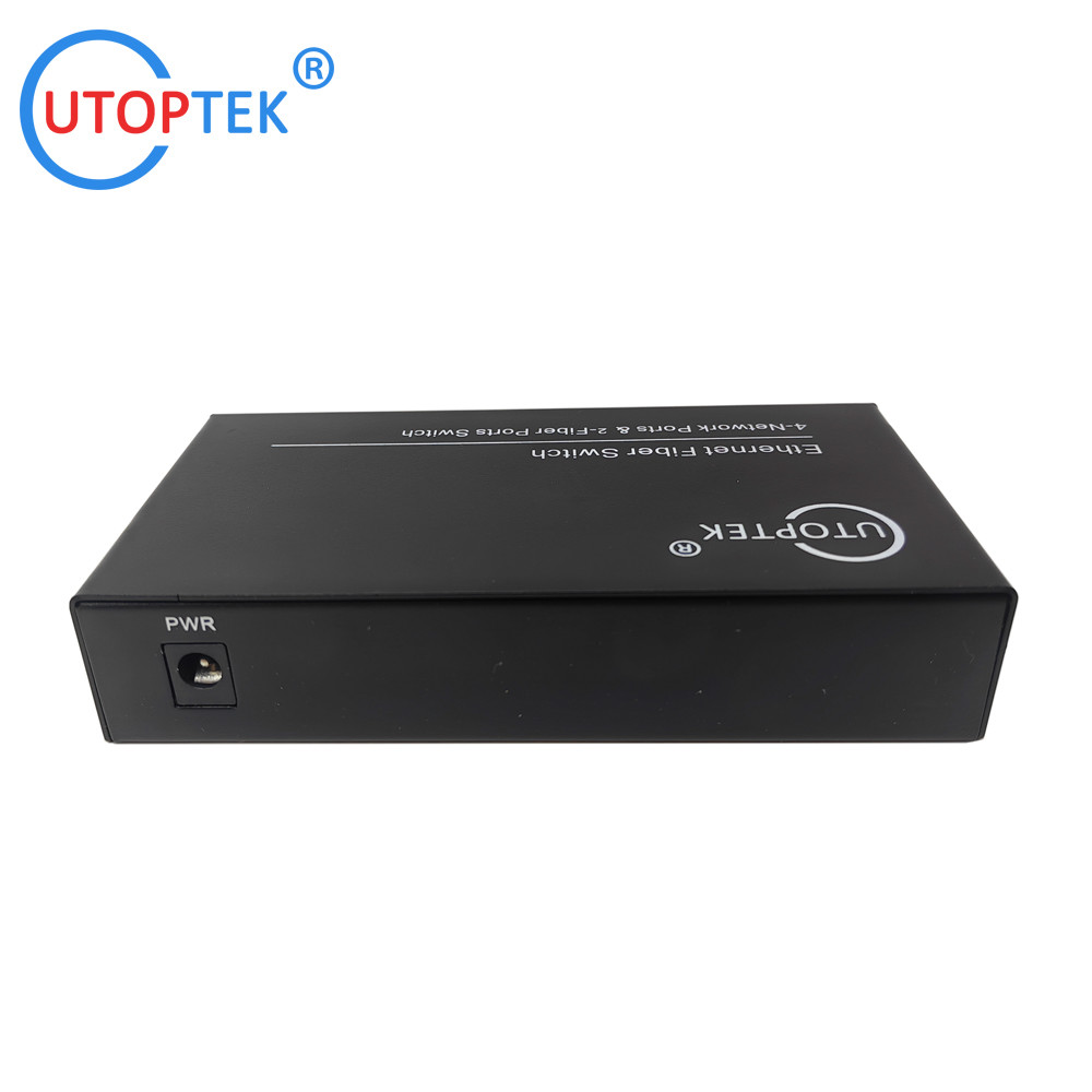 universal Fiber Switch 4*10/100/1000Base-Tx to 2*1000Base-Fx SFP Fiber ethernet switch,network switch,media converter