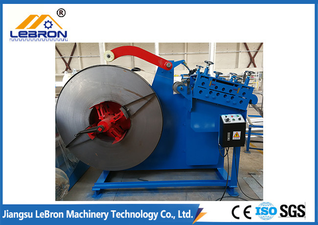 PLC Control Automatic Hydraulic Cut Storage Rack Roll Forming Machine Durable Quality