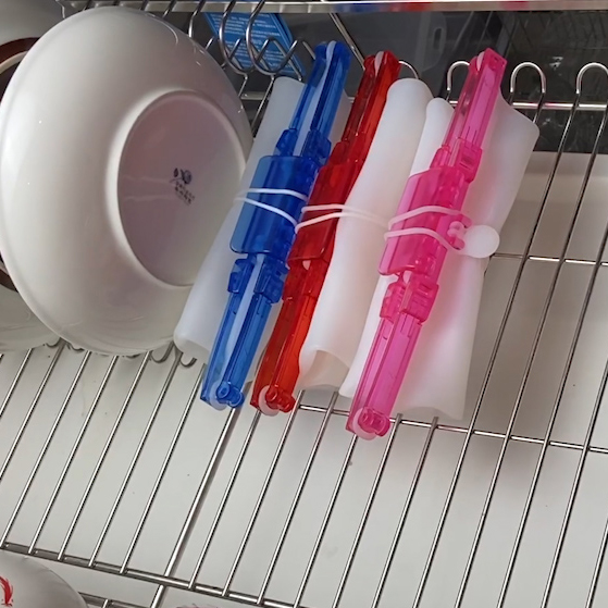 500ml 1000ml Collapsible Silicone Food Storage Bag Silicone Freezer Bags