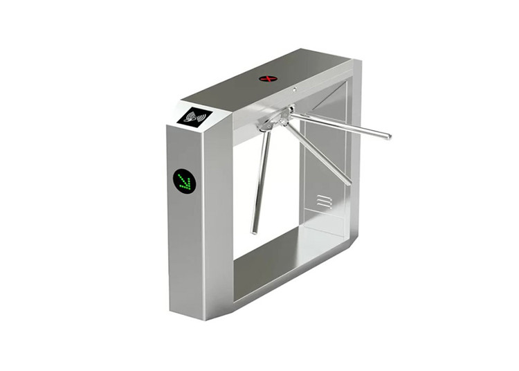 DC24V SUS304 Stainless Steel Tripod Barriers 40persons/min