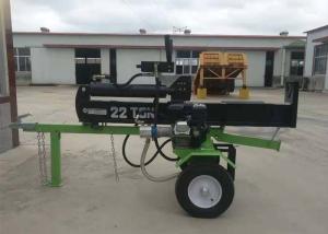 China Gasoline 6.5HP Mechanical Wood Splitter , Max Force 22 Ton Hand Log Splitter wholesale