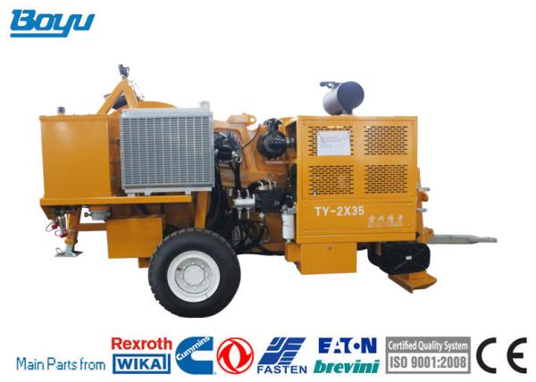 Quality Cummins Engine Hydraulic Tensioner Overhead Line Stringing Equipment for sale