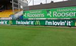 Outdoor Gym Full Color Football Stadium Banners 100000 Hours Life Span 2 years