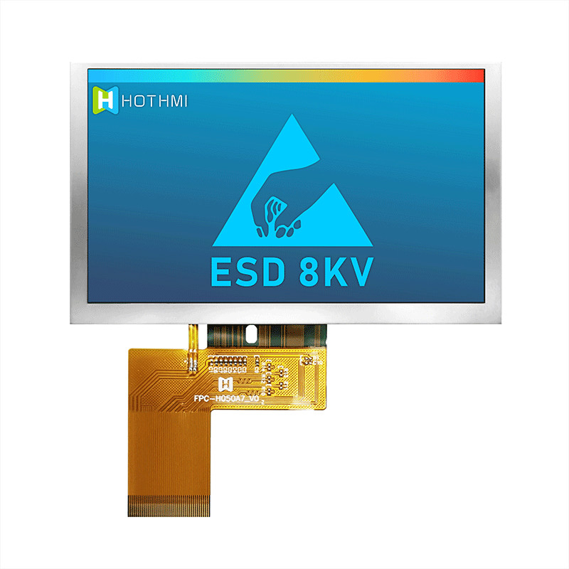 High Brightness Sunlight Readable TFT Display 5 Inch IC ST7262