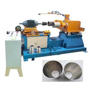 China Vertical Cookware Polishing Machine For Stainless Steel Kettle Burnishing wholesale