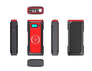 China 12V 12000mAh Mini Pocket Car Battery Jump Starter Multifunctional wholesale