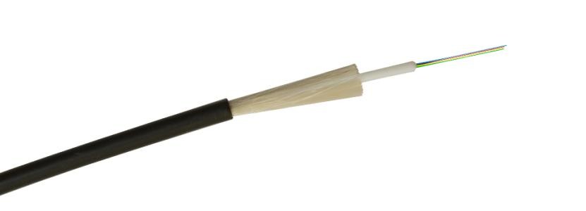 4 Fiber All Dielectric 250 μm FTTH Losse Tube Drop Cable for Networking