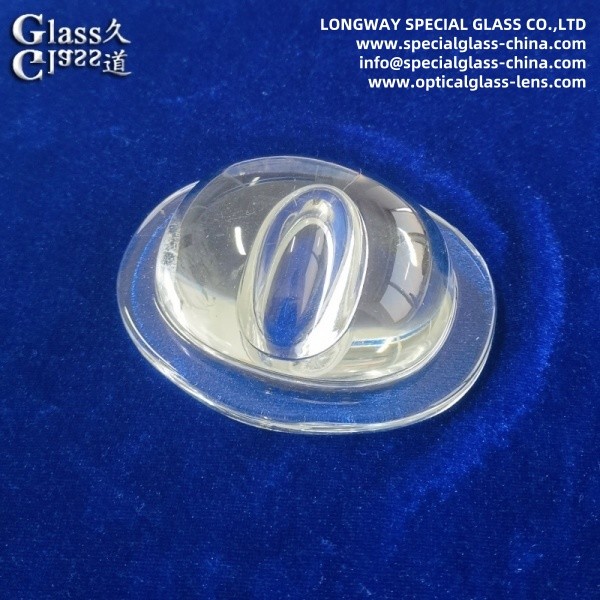 Heat Resistant Borosilicate Glass Lens For Led Street Lighting Systems