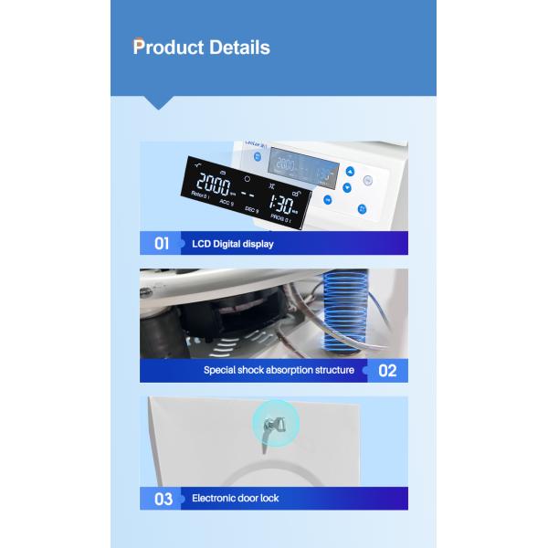 Mini High Speed Centrifuge 16500rpm with LCD Display for Lab - CTH-15