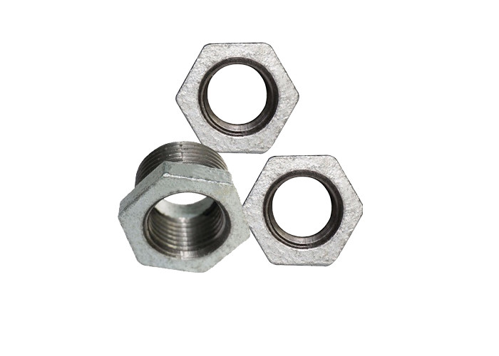 Cast Iron Npt Reducer Bushing , 1 To 1 2 Reducing Bushing FM/UL Certificated