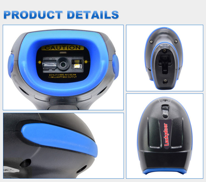 Handheld Portable Wired Wireless 1D Bar Code Reader 2D QR Barcode Scanner For POS System