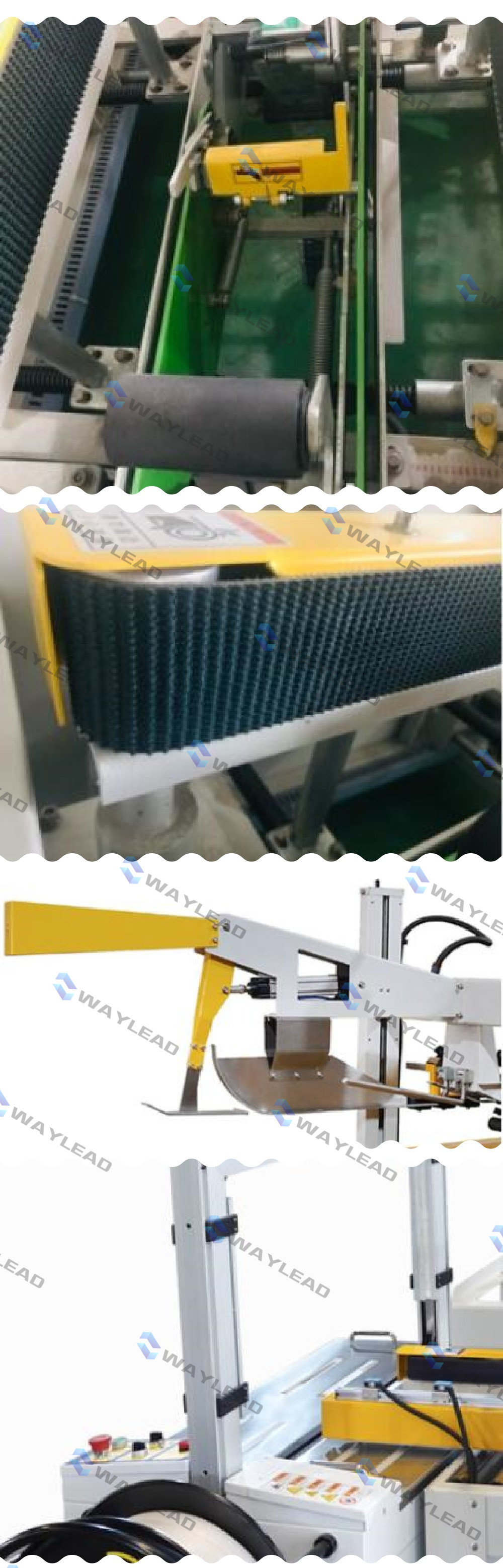 Automatic Case Folding Sealing Strapping Machine Electric Driven Type For Packaging
