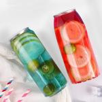 Cold Drinks 22oz Plastic Cup 52mm mouth Small Plastic Cans