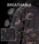 Soft Shell Custom Outdoor Clothing , Mens Tactical Jacket Heat Preservation