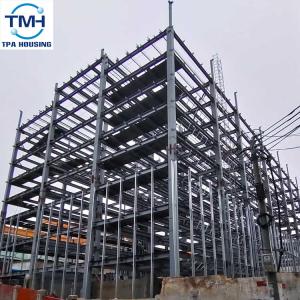 China High Rise 350 Tons Customized Steel Framed Metal Car Parking wholesale