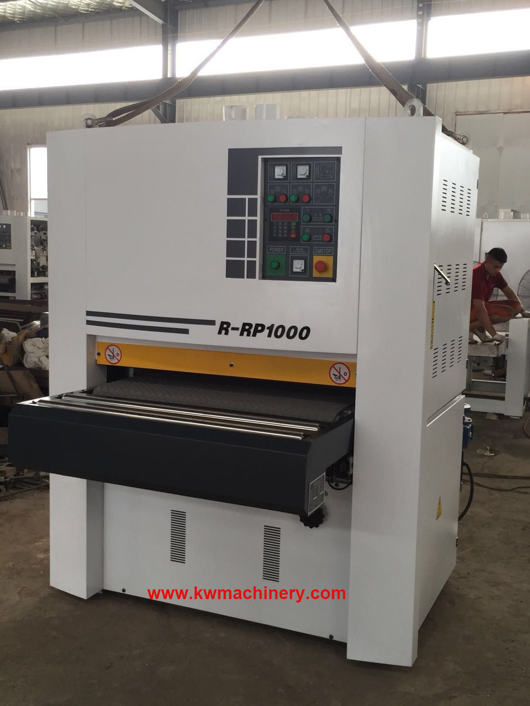 R-RP1000 wide belt sander Standard wide belt wood sanding machine