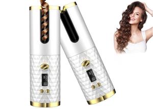 China Wireless Ceramic Automatic Rotating Ceramic Hair Curler Rechargeable 50HZ/60HZ wholesale