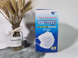 China 3 Ply Non Sterile Disposable Medical Face Mask wholesale