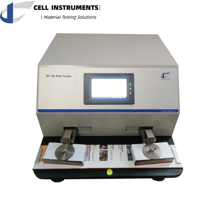 Ink Rub Tester Single Station Ink Abrasion Fastness Tester ASTM D5264 Ink Abrasion Tester